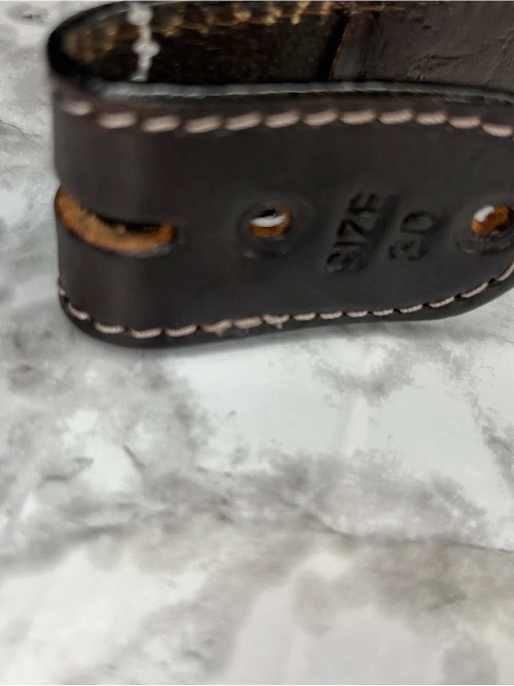 Hand Crafted Multicolor Beaded Leather Belt
